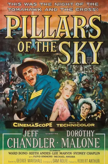 Poster to the movie "Pillars of the Sky" #1863002