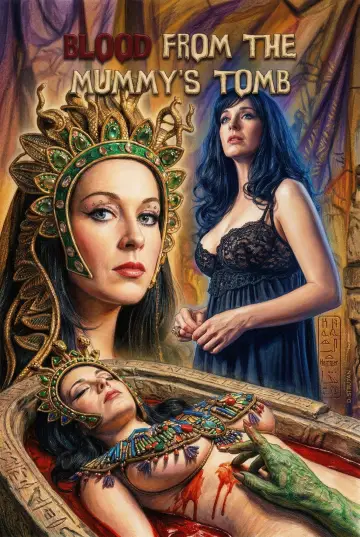 Poster to the movie "Blood from the Mummy