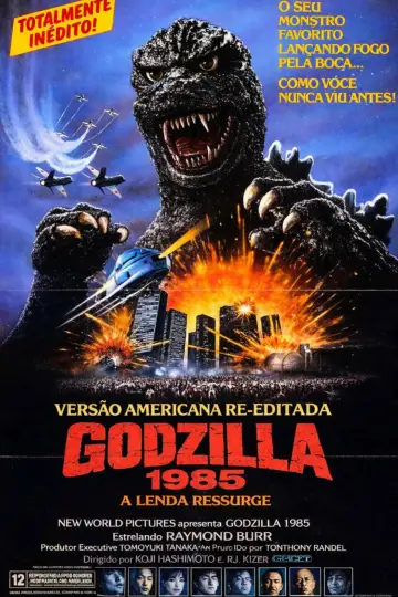 Poster to the movie "Godzilla 1985" #1452405