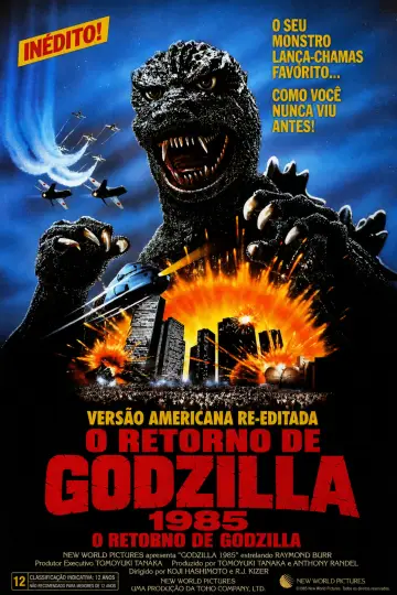 Poster to the movie "Godzilla 1985" #1452406