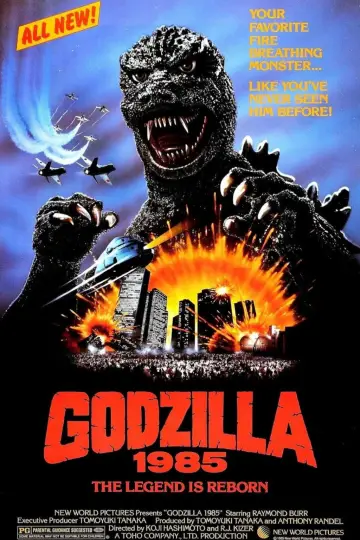 Poster to the movie "Godzilla 1985" #862599