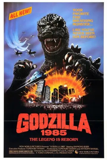 Poster to the movie "Godzilla 1985" #862600