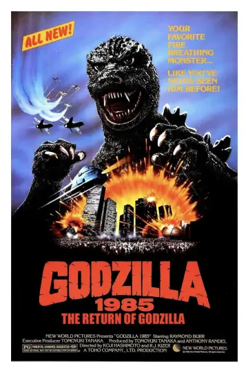 Poster to the movie "Godzilla 1985" #862607