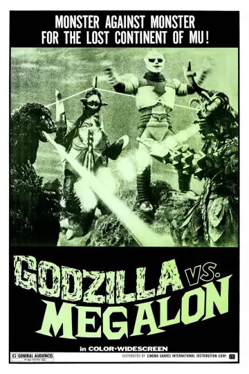 Poster to the movie "Godzilla vs. Megalon" #1048816