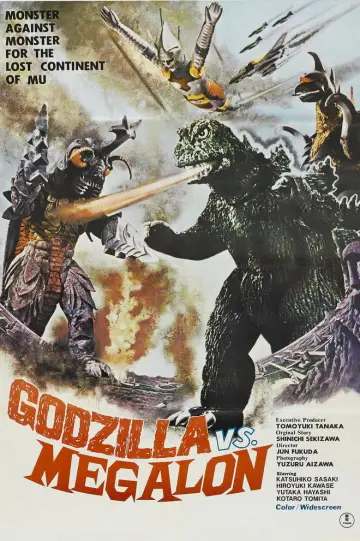 Poster to the movie "Godzilla vs. Megalon" #1048821