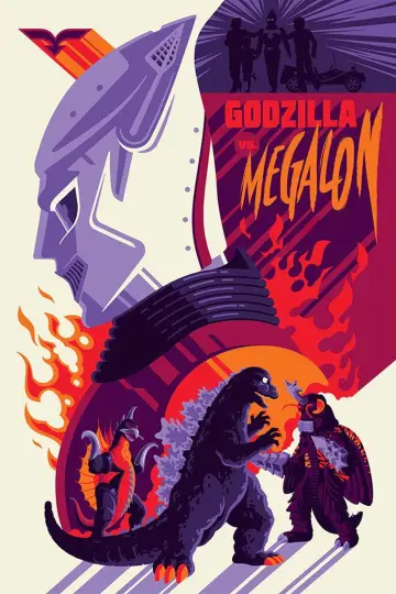 Poster to the movie "Godzilla vs. Megalon" #1048825