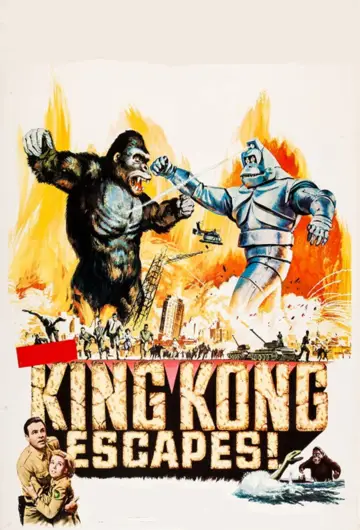 Poster to the movie "King Kong Escapes" #1027290