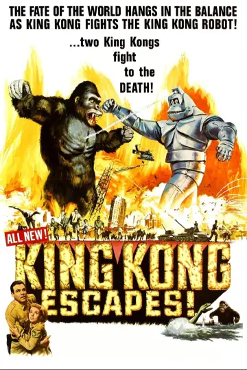 Poster to the movie "King Kong Escapes" #1027295