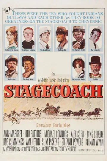 Poster to the movie "Stagecoach" #1099385
