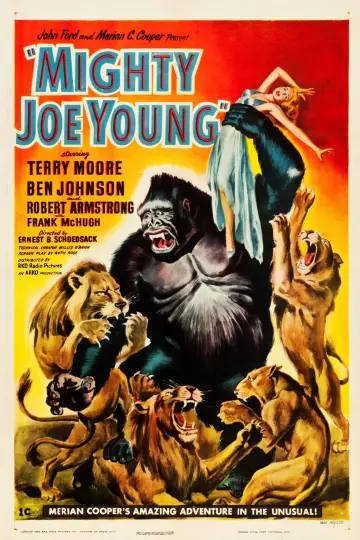 Poster to the movie "Mighty Joe Young" #1081729