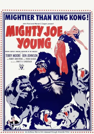 Poster to the movie "Mighty Joe Young" #1081732