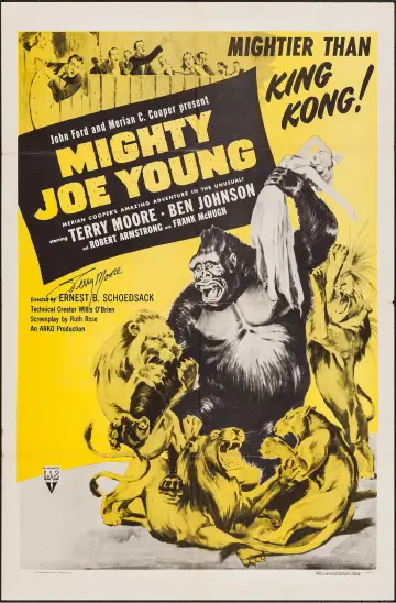 Poster to the movie "Mighty Joe Young" #1081735