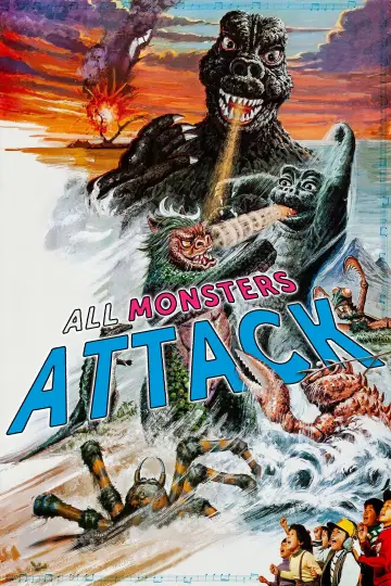 Poster to the movie "All Monsters Attack" #949493