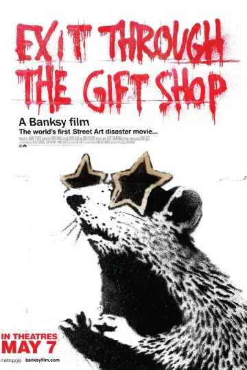 Poster to the movie "Exit Through the Gift Shop" #1084400