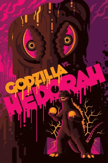 Poster to the movie "Godzilla vs. Hedorah" #363080