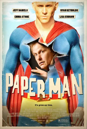 Poster to the movie "Paper Man" #999675