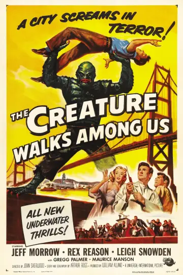 Poster to the movie "The Creature Walks Among Us" #1056553