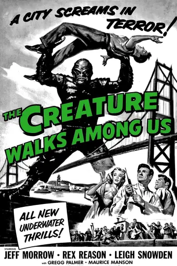 Poster to the movie "The Creature Walks Among Us" #1056559