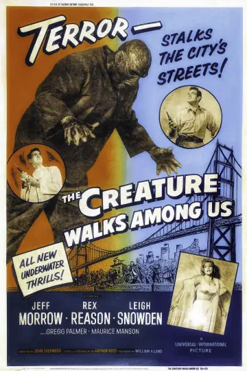 Poster to the movie "The Creature Walks Among Us" #1056563