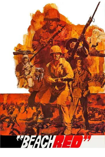 Poster to the movie "Beach Red" #667883