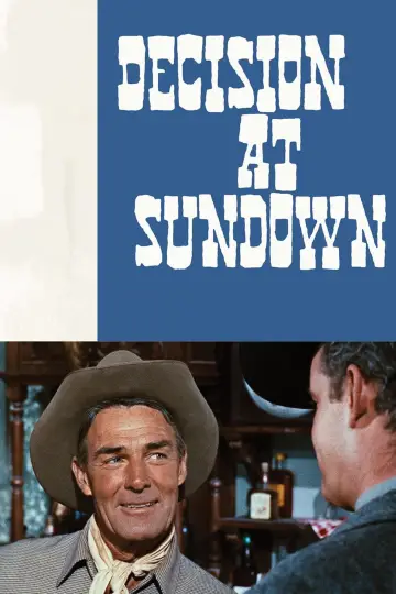 Poster to the movie "Decision at Sundown" #1069592