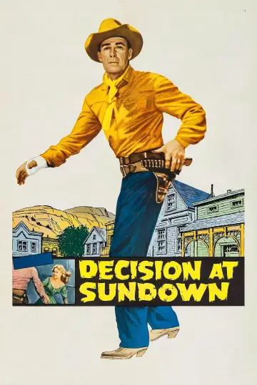 Poster to the movie "Decision at Sundown" #1069601