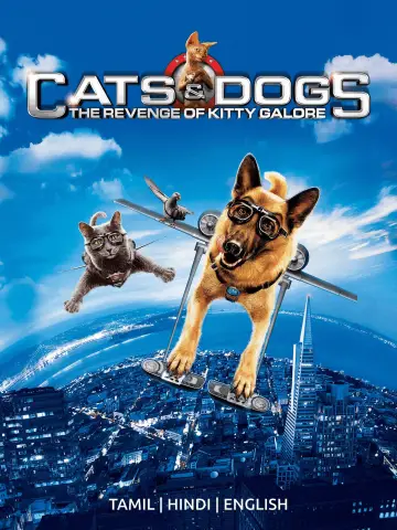 Poster to the movie "Cats & Dogs: The Revenge of Kitty Galore" #855325