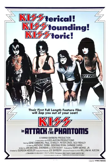 Poster to the movie "KISS Meets the Phantom of the Park" #709456