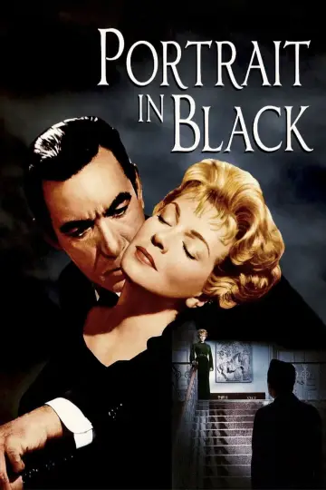 Poster to the movie "Portrait in Black" #1860390