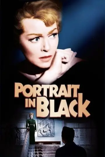 Poster to the movie "Portrait in Black" #1860393