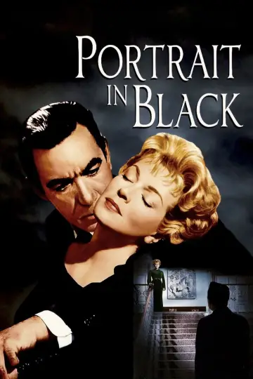 Poster to the movie "Portrait in Black" #1860394