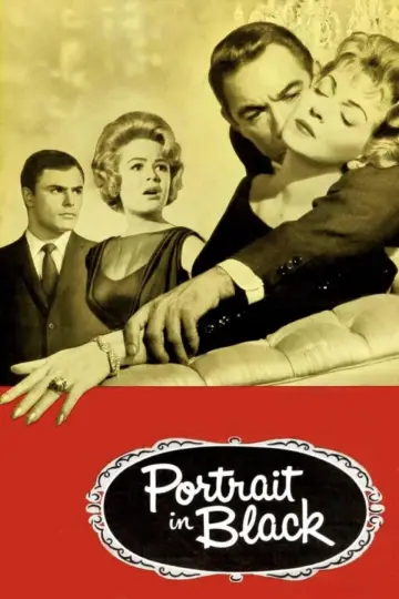 Poster to the movie "Portrait in Black" #1860395