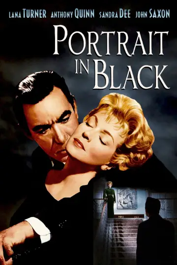 Poster to the movie "Portrait in Black" #1860398