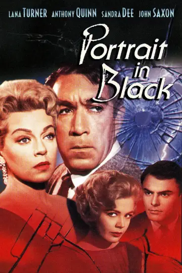 Poster to the movie "Portrait in Black" #1860399