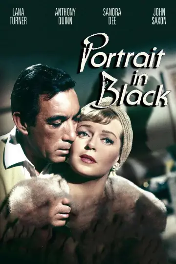 Poster to the movie "Portrait in Black" #1860401