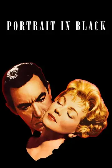 Poster to the movie "Portrait in Black" #1860403