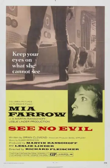 Poster to the movie "See No Evil" #1608519