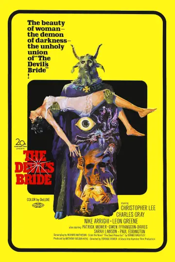 Poster to the movie "The Devil Rides Out" #1119387