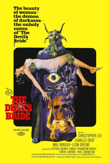 Poster to the movie "The Devil Rides Out" #1119388
