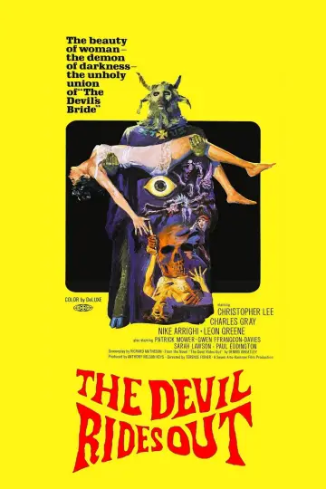 Poster to the movie "The Devil Rides Out" #1119402
