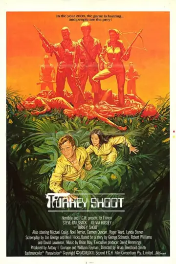 Poster to the movie "Turkey Shoot" #1042118