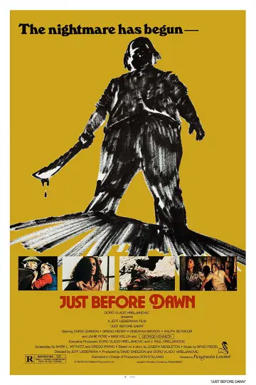 Poster to the movie "Just Before Dawn" #1568793