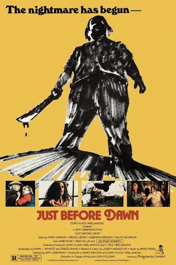 Poster to the movie "Just Before Dawn" #1568795