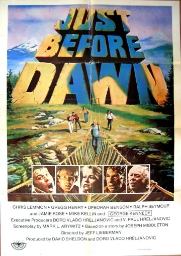 Poster to the movie "Just Before Dawn" #1568796