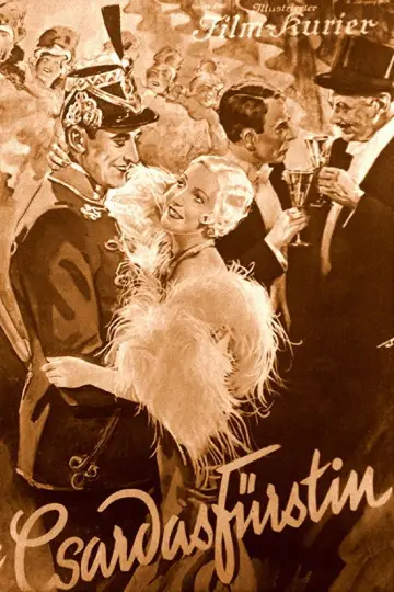 Poster to the movie "The Csardas Princess" #1277769
