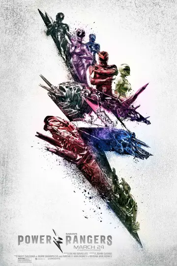 Poster to the movie "Power Rangers" #38931