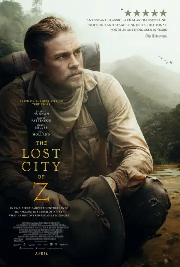 Poster to the movie "The Lost City of Z" #875639