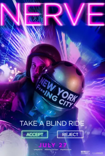 Poster to the movie "Nerve" #732648