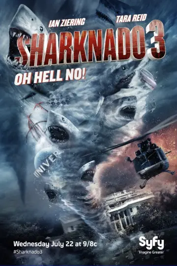 Poster to the movie "Sharknado 3: Oh Hell No!" #901413