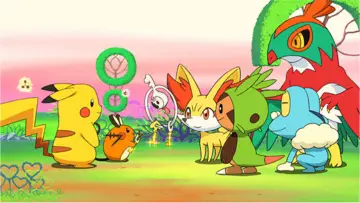 Backdrop to the movie "Pikachu, What